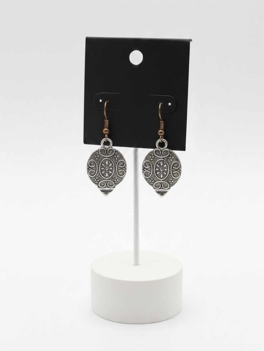 Silver Teardrop Earrings